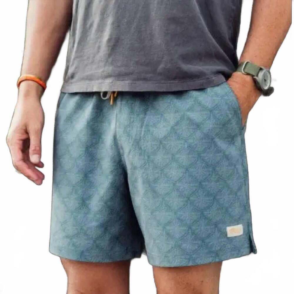 NEW MARSH WEAR fulton 6" volley shorts in antique green